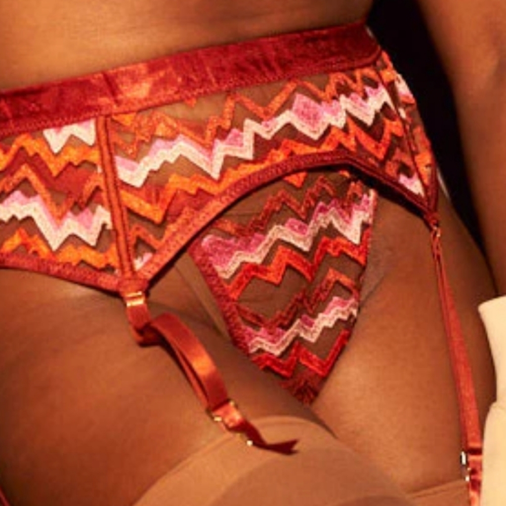 2 × KILO BRAVA - XXL & XXXL "Peaks and Valleys" Embroidered Mesh NWT Undies - Picture 5 of 16